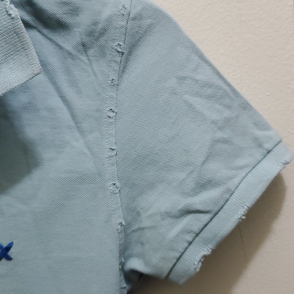 🔵2 for $15🔵 PROJECT E TEAL POLO - Picture 5 of 7